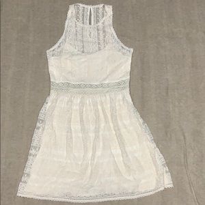Cream lace Abercrombie & Fitch dress